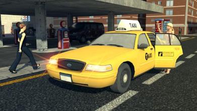 Taxi Simulator 3D: Hill Station Driving截图2