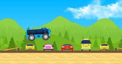 Tayo Adventure Racing Bus Game截图2