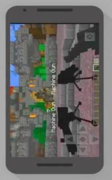 Inventory Gun Mod MCPE截图