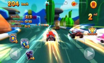 Toon Car Transform Racing Game截图1