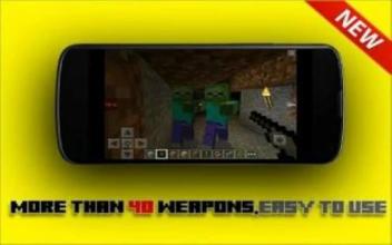 Inventory Gun Mod MCPE截图5