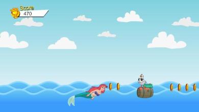 Princess Mermaid Ariel Jump Tale截图1