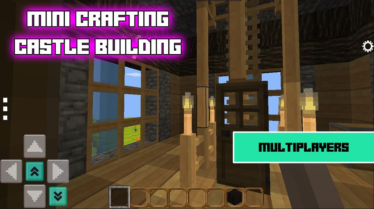 Mini Crafting Castle Building截图4