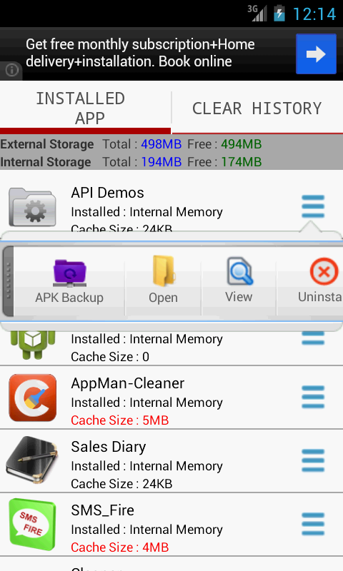 2 in 1 (App Manager & Cleaner)截图11