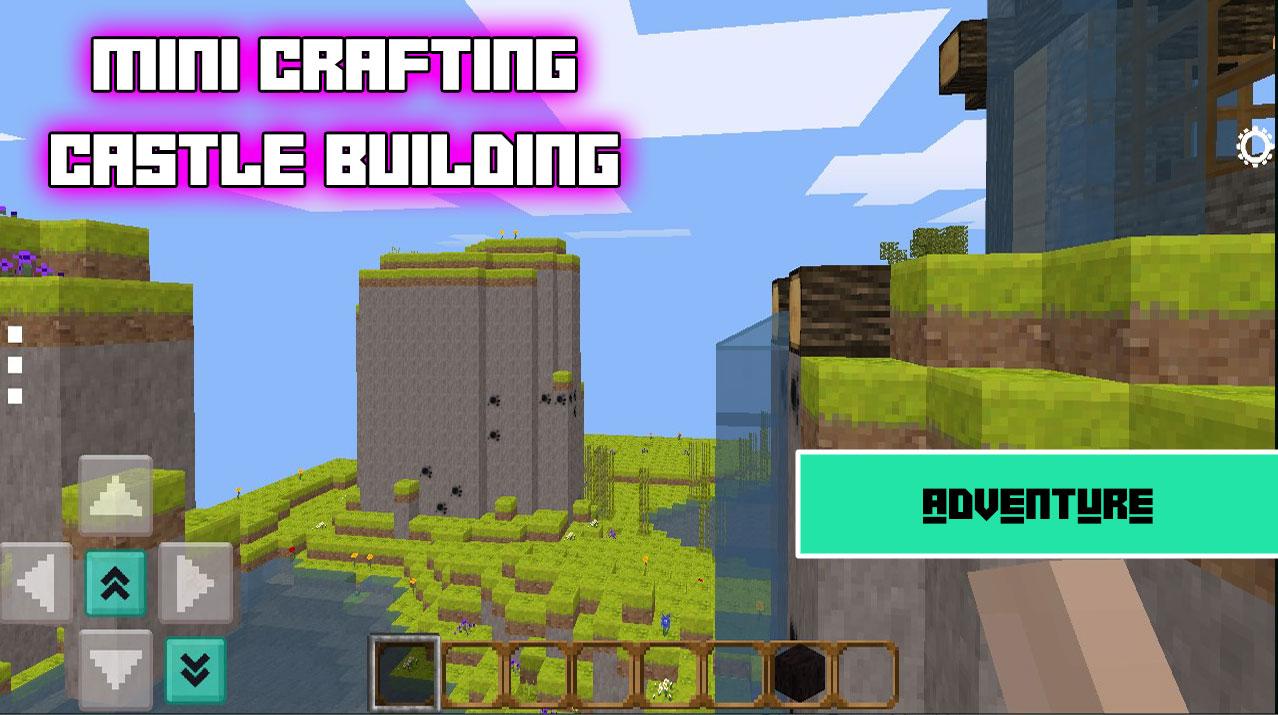 Mini Crafting Castle Building截图5