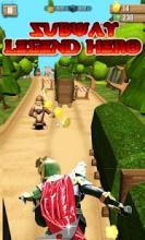 Subway Legend Hero Run 3D截图2