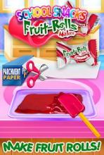 Fruit Roll Candy Maker - School Snacks Sim FREE截图3