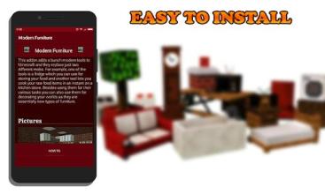 Mod Modern Furniture for MCPE截图3