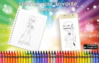 Coloring Ben 10 Book Game截图2