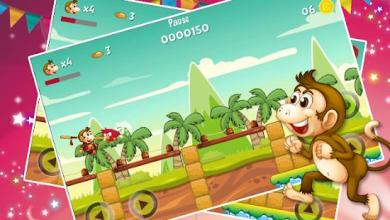 Chimpanzee Monkey Adventure Game截图1