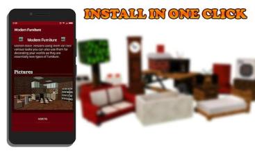 Mod Modern Furniture for MCPE截图2