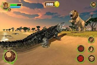 Furious Lion Vs Angry Anaconda Snake: Wild S
