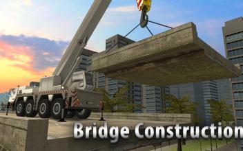 Bridge Construction Crane Sim截图1