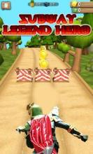 Subway Legend Hero Run 3D截图1