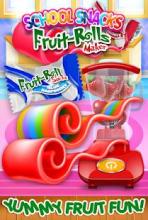 Fruit Roll Candy Maker - School Snacks Sim FREE截图4