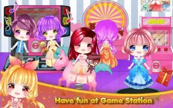 Princess Cherry Town Arcade Doll House Play截图2