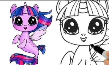 My Little Pony Drawing Games截图2