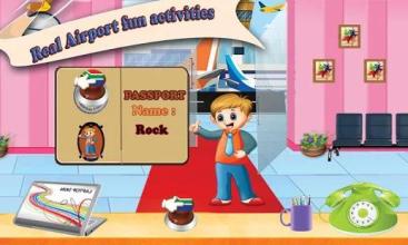 Little Airport Airplane Travel: My Real Fun Town截图2