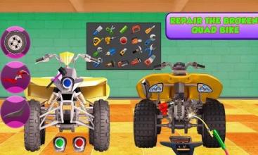 Quad Bike Repair Mechanic 2 – Auto Garage Workshop截图4