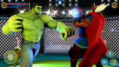 Grand Superhero Wrestling Fight Battle Arena Ring截图1