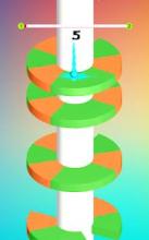 Spiral 3D :Helix Jump Ball截图1