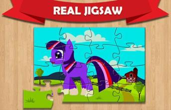 Pony kids jigsaw puzzle截图3