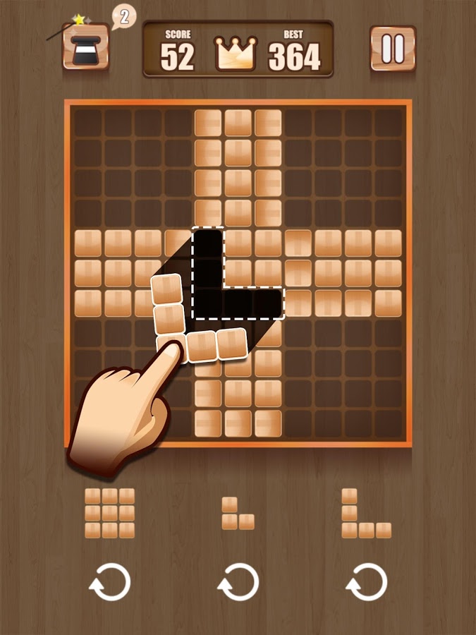 Wood Block Blitz Puzzle截图3