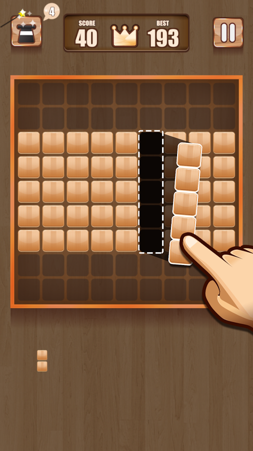 Wood Block Blitz Puzzle截图5