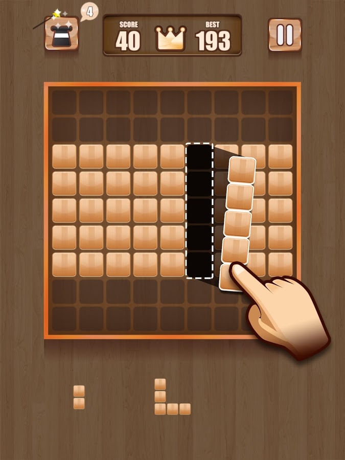 Wood Block Blitz Puzzle截图1