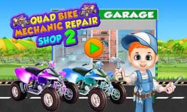 Quad Bike Repair Mechanic 2 – Auto Garage Workshop截图1