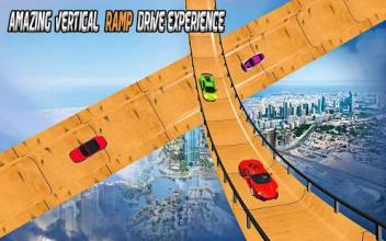 Vertical Mega Ramp Car Racing Stunts Game截图4