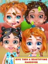 Naughty Kids Makeover - Sweet Baby Cleanup Games截图4