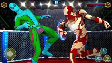 Grand Superhero Wrestling Fight Battle Arena Ring截图3