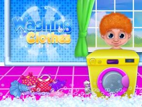 How To Wash Clothes - Laundry and Ironing Game截图1