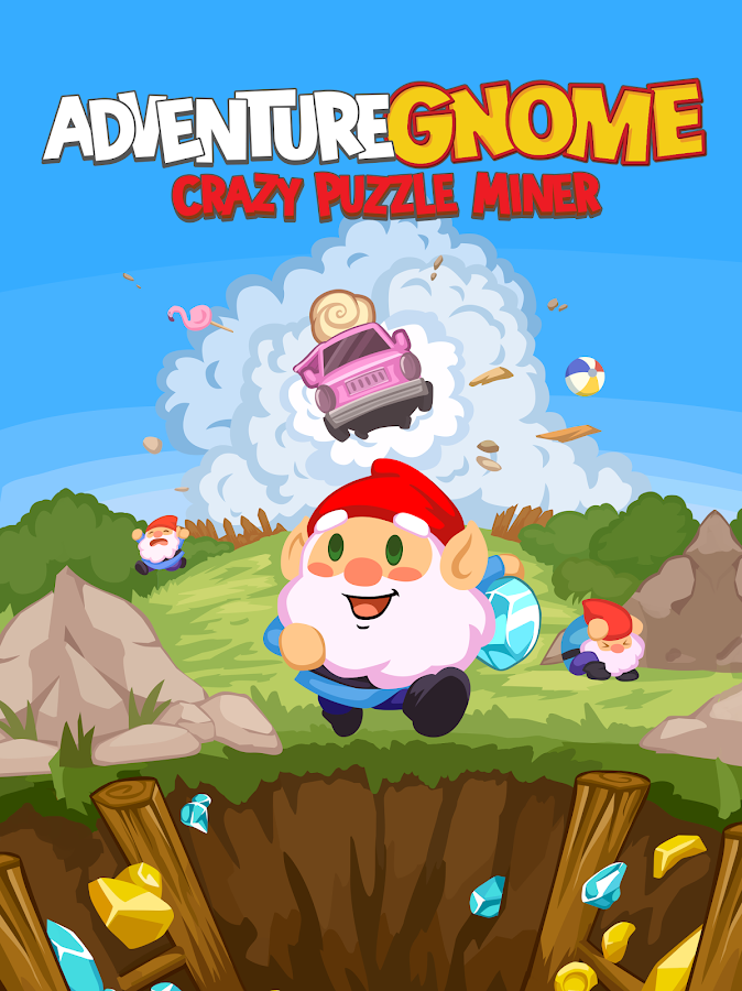 Adventure Gnome - Crazy Puzzle Miner截图2