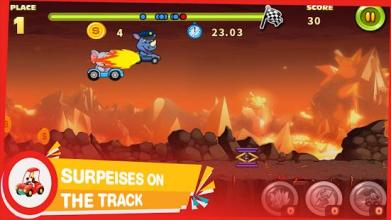 Pet Run: Fun Kid Race Free Game截图5