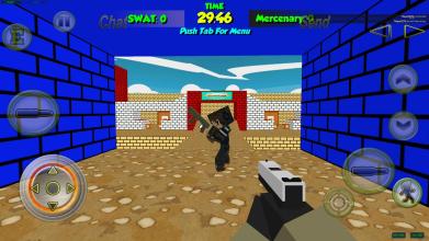 Blocky Combat Swat Edge截图3