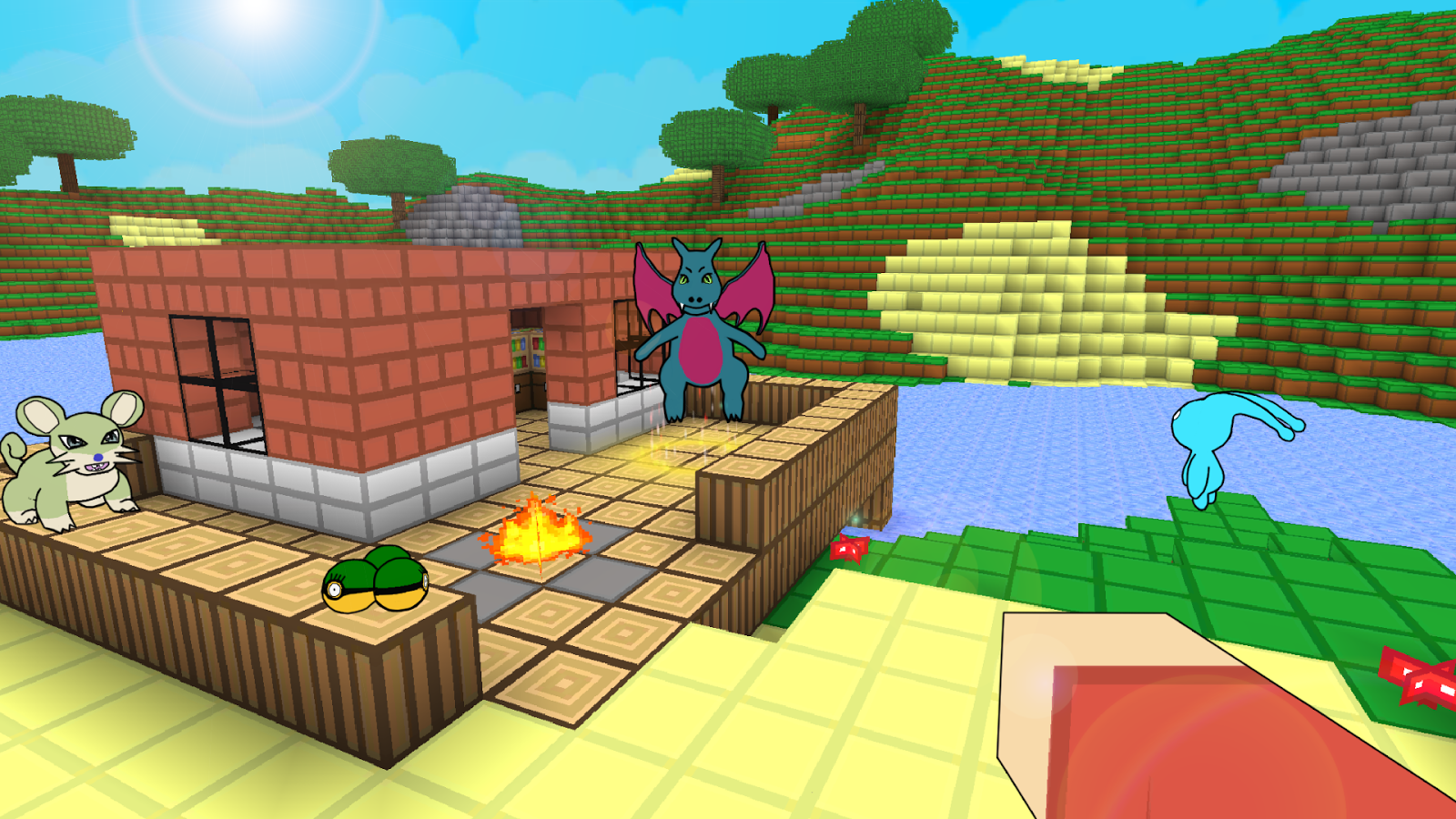 Pixelmon Battle Craft GO: Cube World截图2