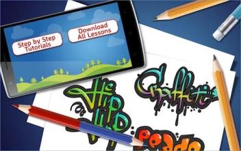 How to Draw Graffiti step by step Drawing App截图4