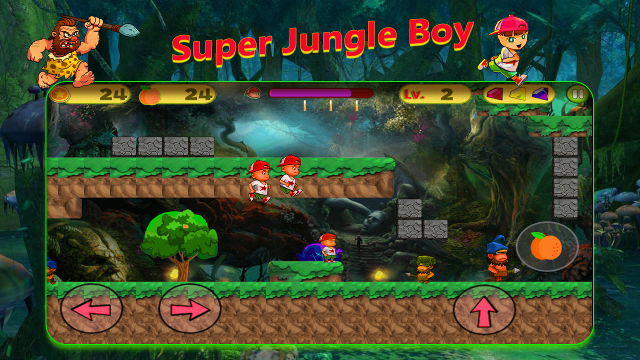 Super Jungle Boy - Adventure截图1