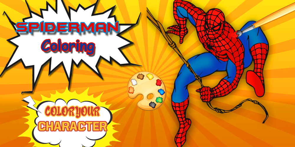 Spider-Man Coloring pages : Spider Games截图2