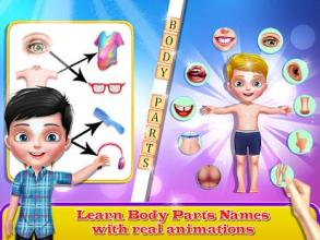 Our Body Parts - Human Body Part Learning for kids截图2