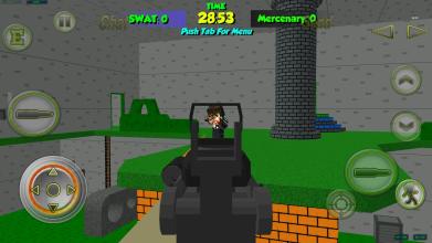 Blocky Combat Swat Edge截图1