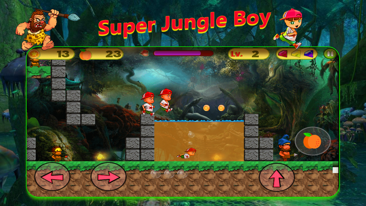 Super Jungle Boy - Adventure截图2