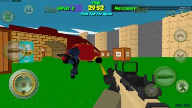 Blocky Combat Swat Edge截图5