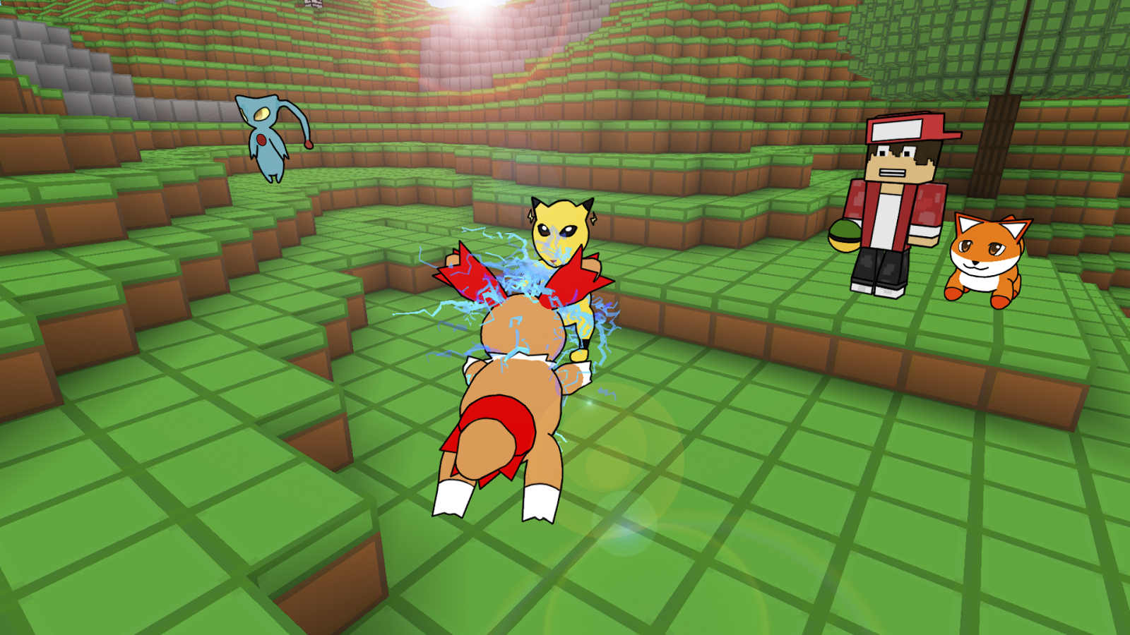 Pixelmon Battle Craft GO: Cube World截图4