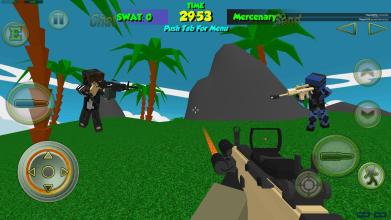 Blocky Combat Swat Edge截图4