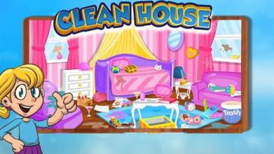 Clean house game for girls截图2