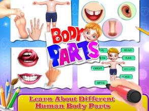 Our Body Parts - Human Body Part Learning for kids截图5