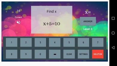 Math: Find X (Limited version)截图4